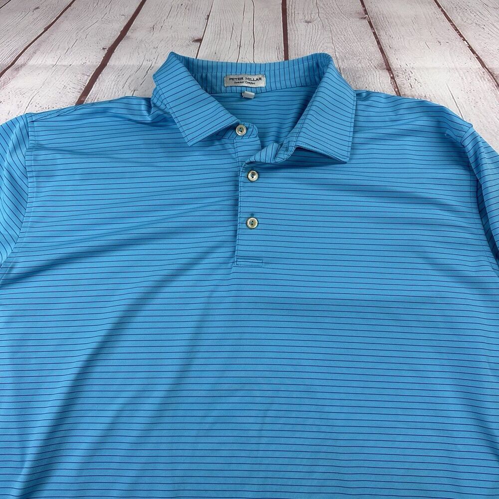 Peter Millar Summar Comfort The Grove Polo Sz XL Marks
